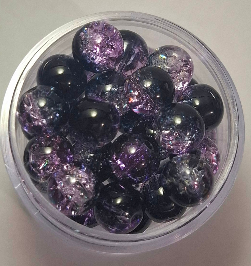 Glass Bead Twist Bracelet