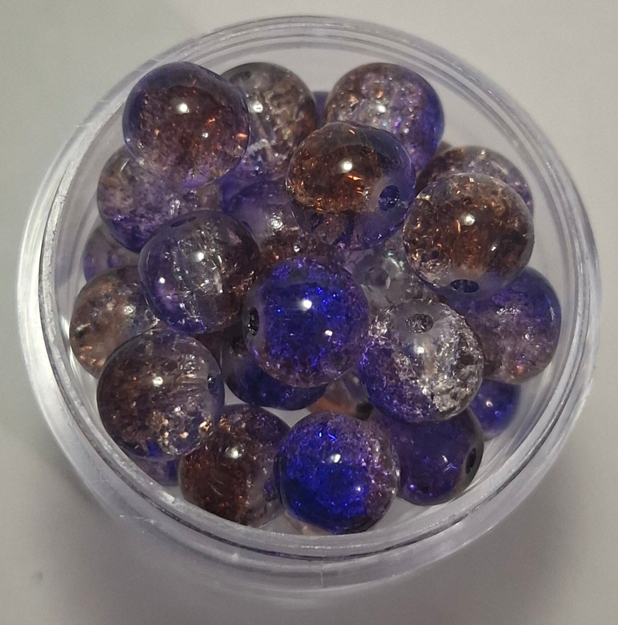 Glass Bead Twist Bracelet