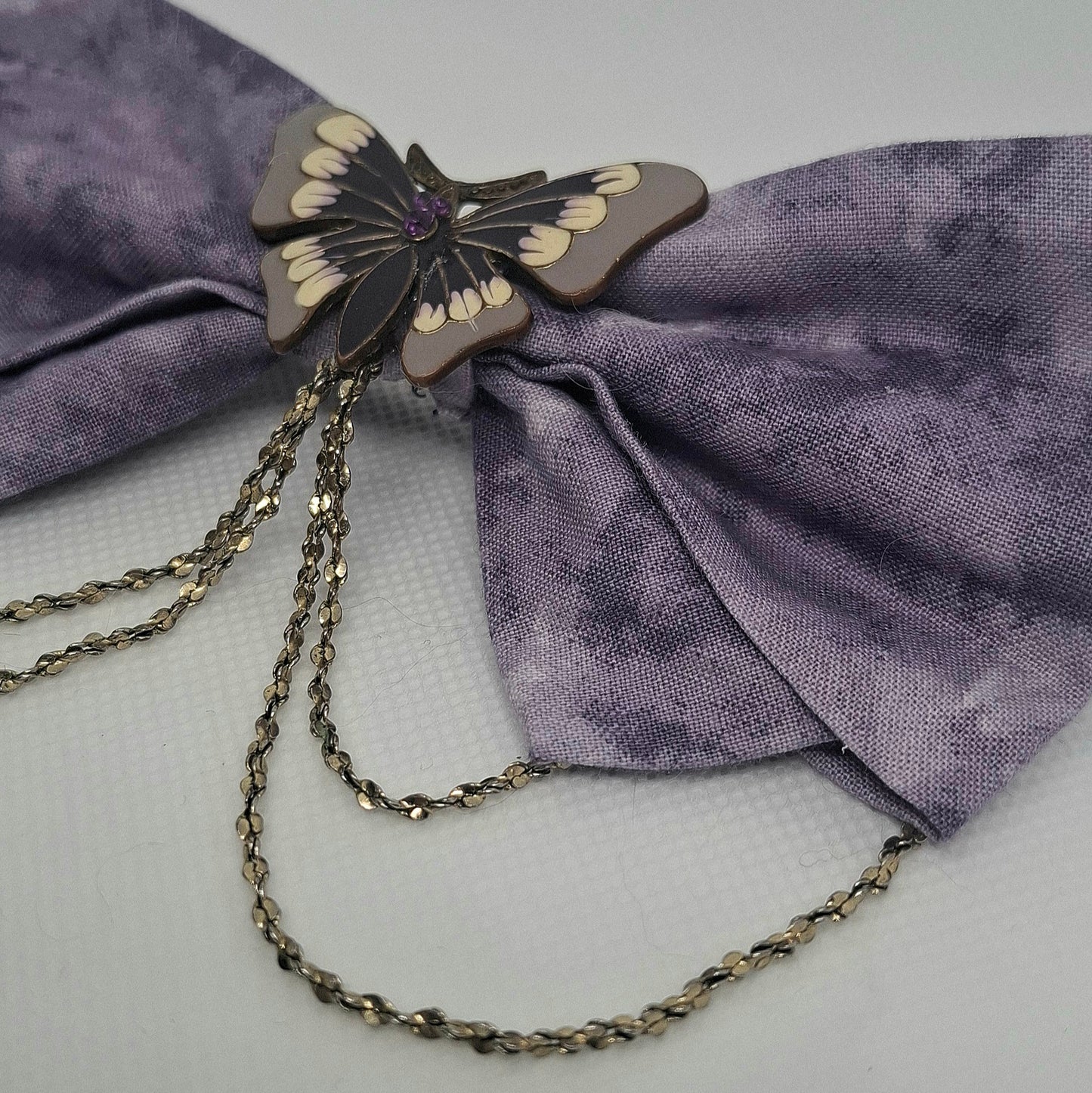 Purple Butterfly Bow