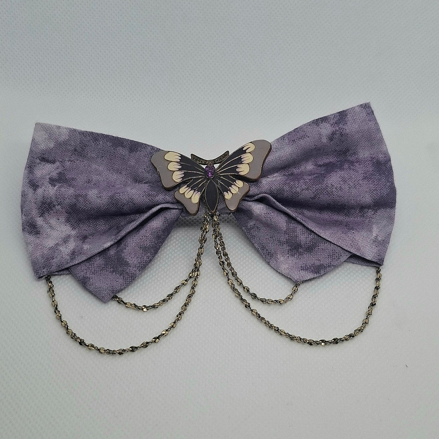 Purple Butterfly Bow